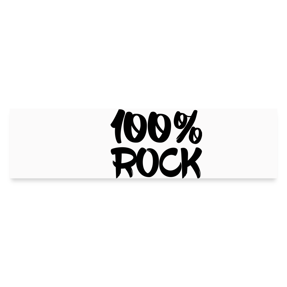 Bumper Sticker - white matte