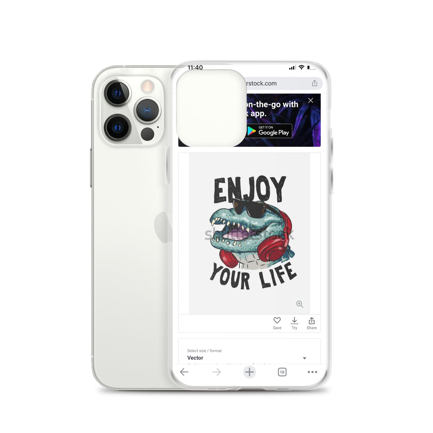 Product mockup