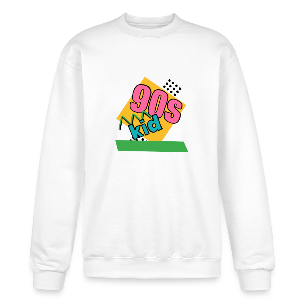 Champion Unisex Powerblend Sweatshirt - white